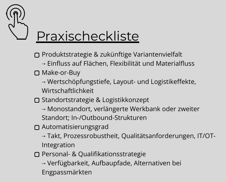 Praxischeckliste Praxischecklisten helfen beim zielgerichteten Arbeiten