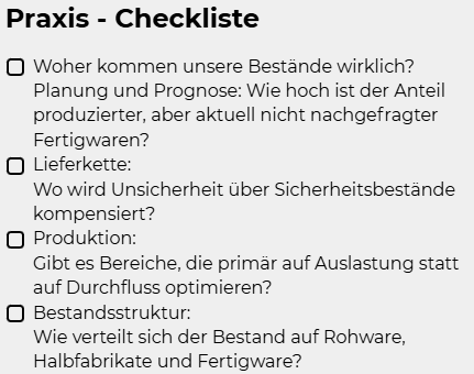 Mit der Praxi Checkliste gegen die Unsicherheit